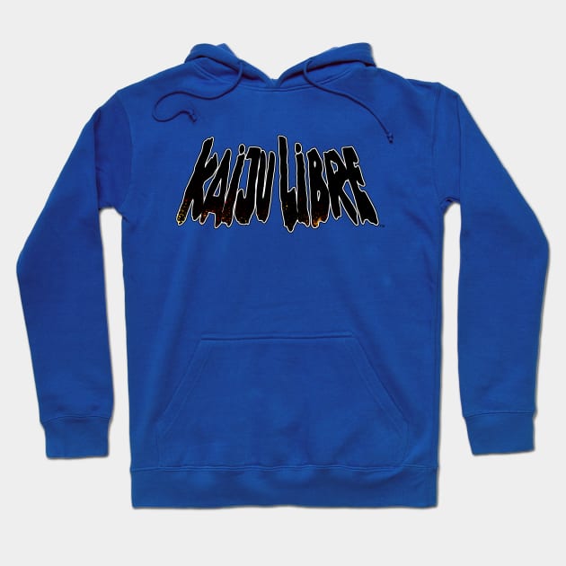 "KAIJU LIBRE" - Title Logo Hoodie by Arc Welder Studios, LLC.